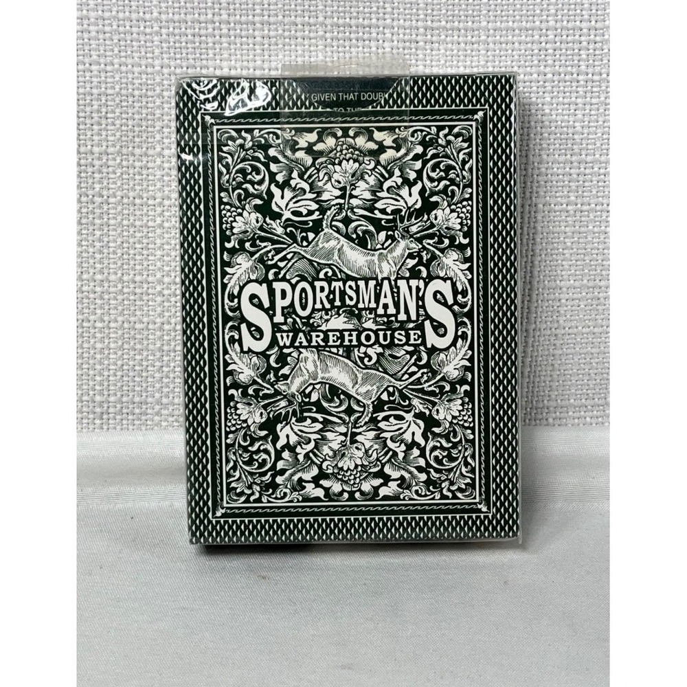 Sportsman's Warehouse Big Game Playing Cards Special Edition Poker Linen Finish